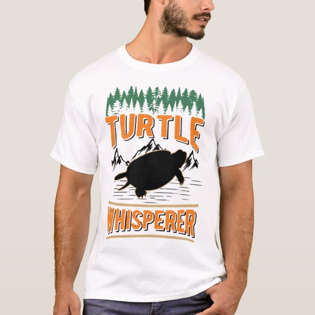 Turtle Whisperer Mini Copy T-Shirt (Front)
