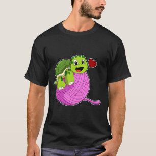 Turtle with Ball of Wool T-Shirt