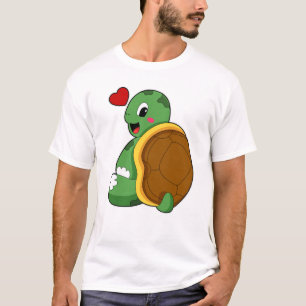 Turtle with Heart T-Shirt