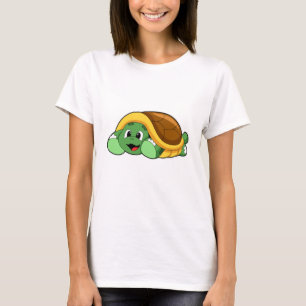 Turtle with Shell as Blanket T-Shirt