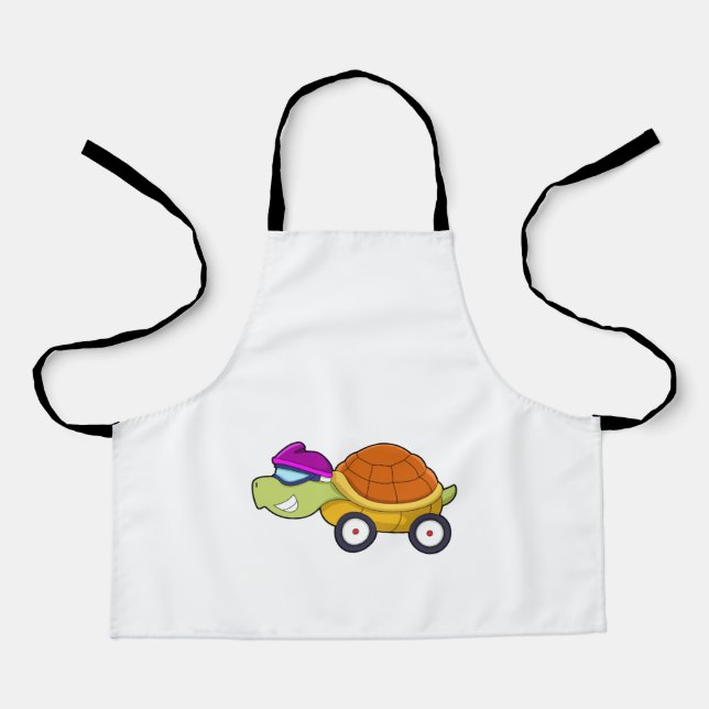 Turtle with Shell as Car Apron (Front)