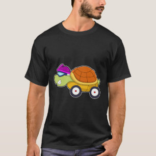 Turtle with Shell as Car T-Shirt