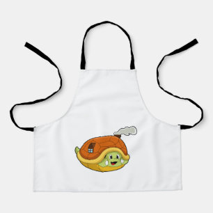 Turtle with Shell as House Apron