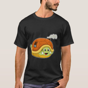 Turtle with Shell as House T-Shirt