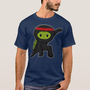 Turtle with Shell as Ninja T-Shirt