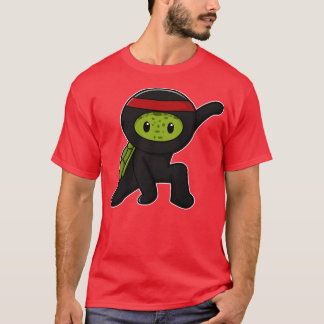 Turtle with Shell as Ninja T-Shirt