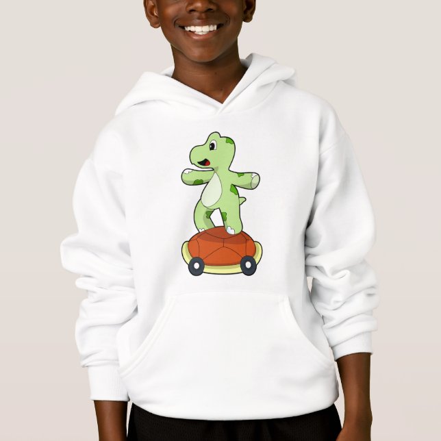 Turtle with Shell as Skateboard (Front)