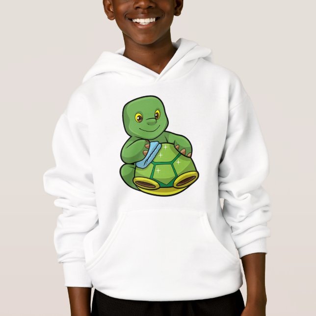 Turtle with Shell & Cleaning rag (Front)