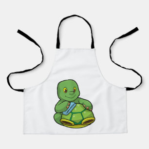 Turtle with Shell & Cleaning rag Apron