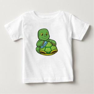 Turtle with Shell & Cleaning rag Baby T-Shirt