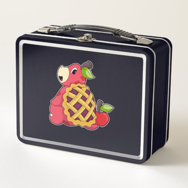 Turtle with Shell Metal Lunch Box (Front)