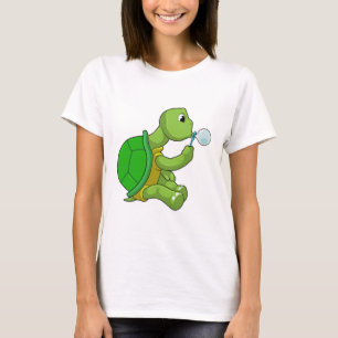 Turtle with Soap bubbles T-Shirt