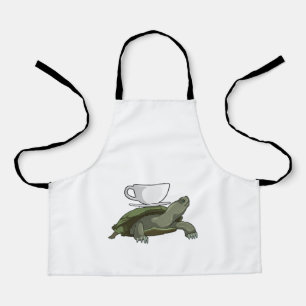 Turtle with Teacup Apron