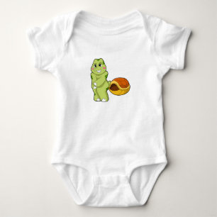 Turtle without Shell Shy.PNG Baby Bodysuit