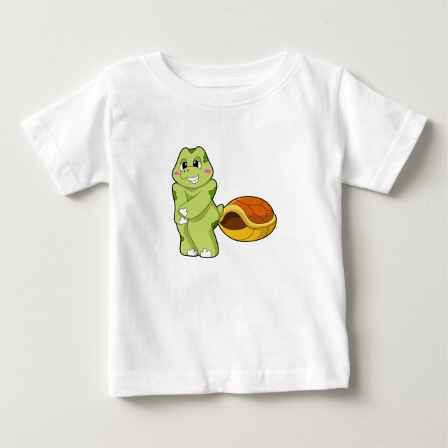 Turtle without Shell Shy.PNG Baby T-Shirt (Front)
