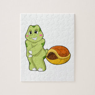Turtle without Shell Shy.PNG Jigsaw Puzzle