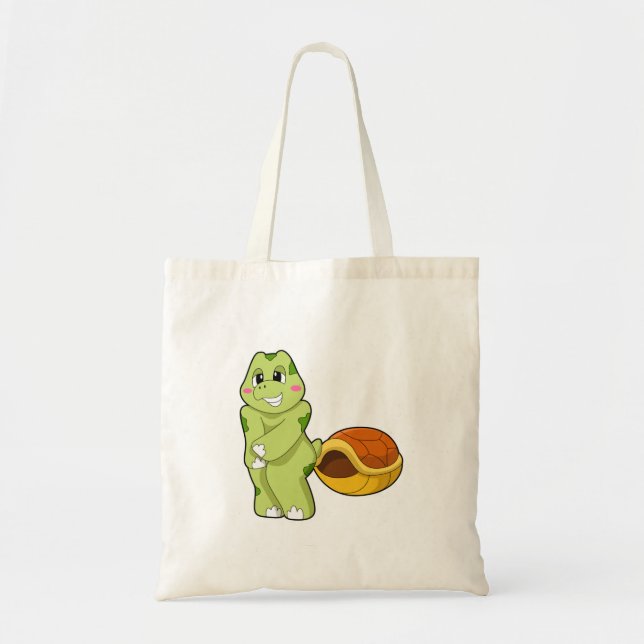 Turtle without Shell Shy.PNG Tote Bag (Front)