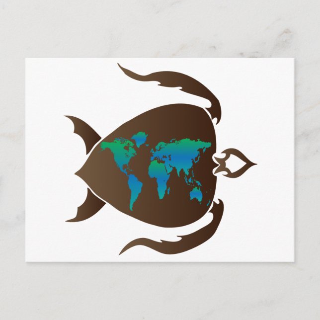 Turtle-world Postcard (Front)