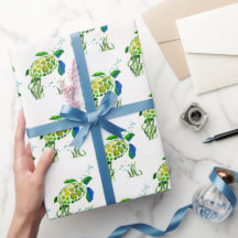 Turtle Wrapping Paper