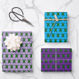 Turtle Wrapping Paper Sheet