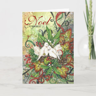 TurtleDoves & Deco Christmas Card