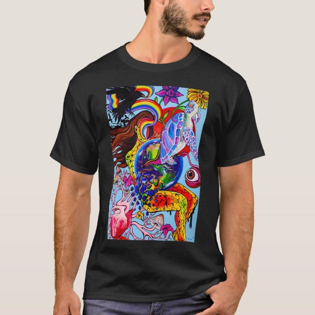Turtles All The Way Down Sturgill Simpson Inspired T-Shirt (Front)