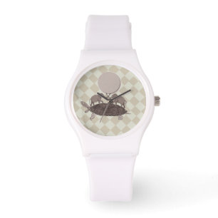 "Turtles All The Way Down" Wrist Watch