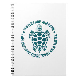 Turtles Are Awesome Notebook