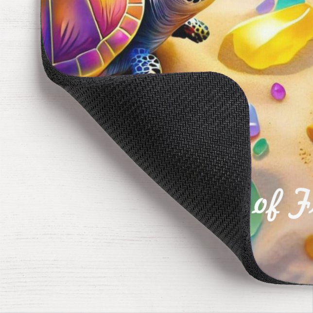 "Turtles at Play" Mouse Mat (Corner)
