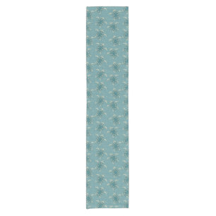 turtles background short table runner