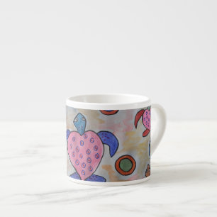 Turtles & Circles Espresso Cup