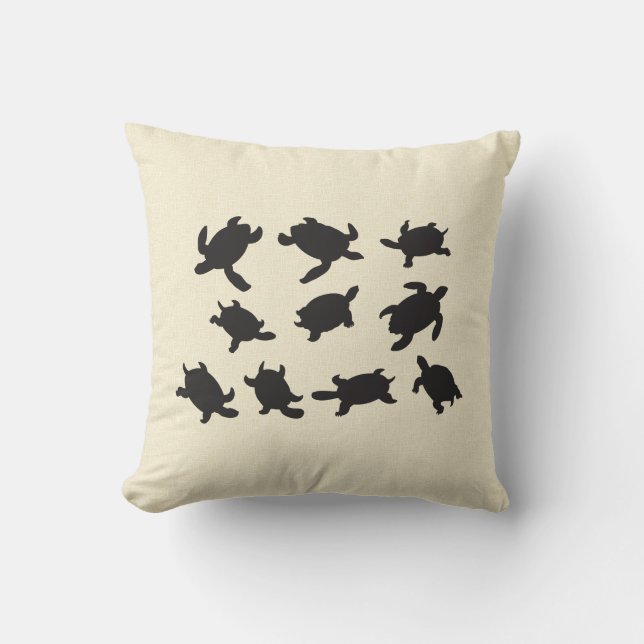 Turtles Cushion (Front)