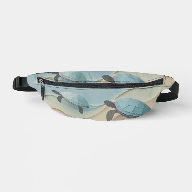 Turtles Design Fanny Pack (Front)