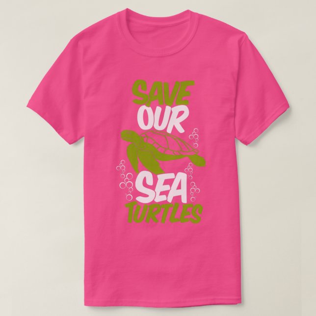 Turtles Extinction Quote T-Shirt (Design Front)