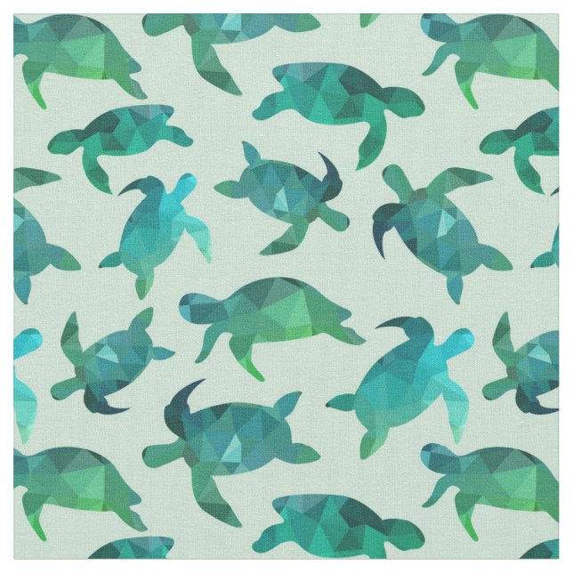 Turtles Fabric (Close Up)