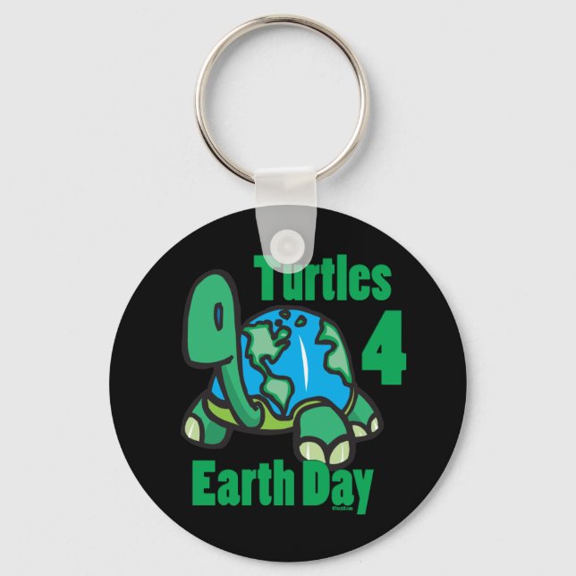 Turtles for Earth Day Keychain (Front)