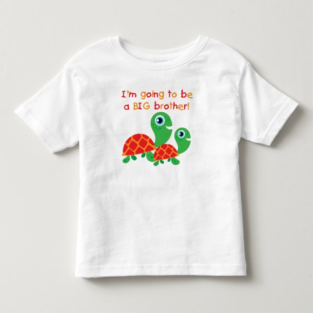Turtles Future Big Brother Toddler T-Shirt (Front)