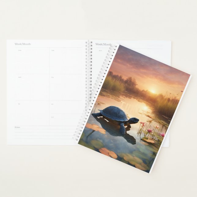 Turtles Glide Gracefully Planner (Display)
