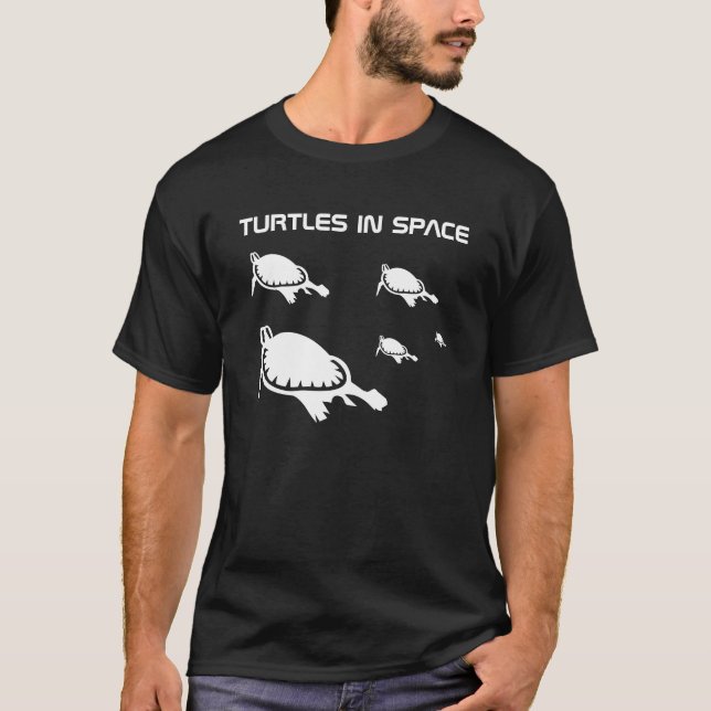 TURTLES IN SPACE T-Shirt (Front)