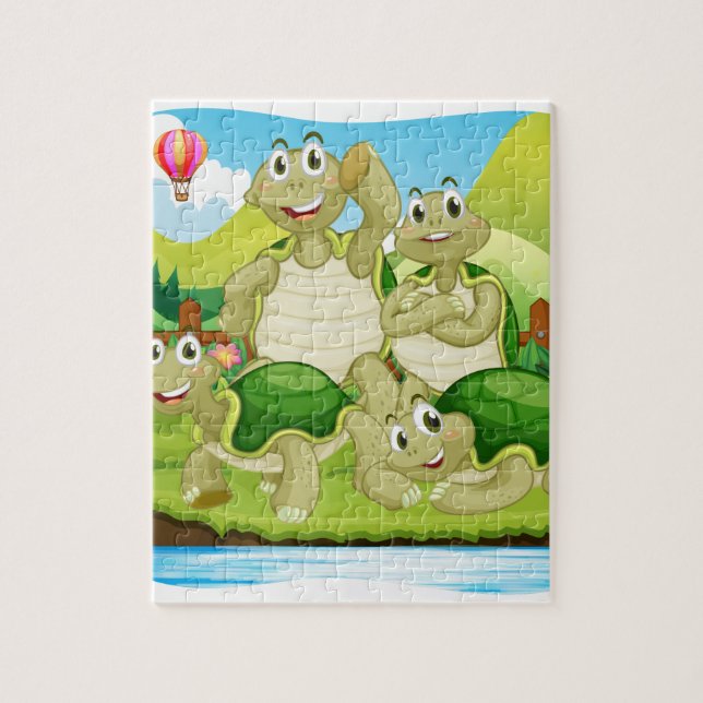 Turtles Jigsaw Puzzle (Vertical)