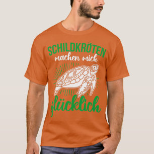 Turtles Machen Mich Glucklich Pet Turtle 1 T-Shirt