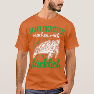 Turtles Machen Mich Glucklich Pet Turtle   1 T-Shirt