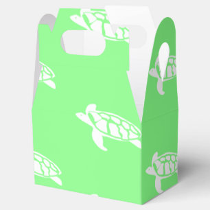Turtles on Sea Green Favour Box