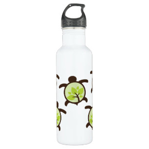 Turtles Organic Planet Aluminium 710 Ml Water Bottle
