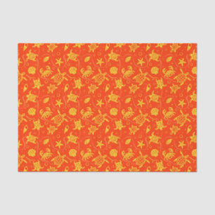 Turtles Pattern Tissue Paper