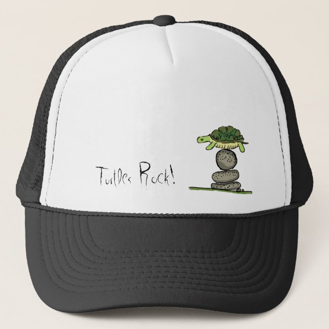 Turtles Rock! Trucker Hat (Front)