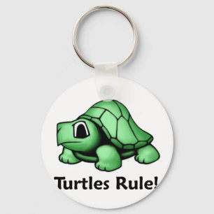 Turtles Rule! Key Ring