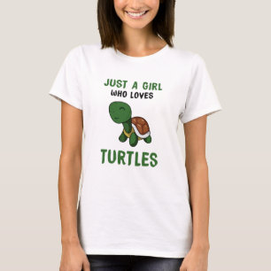 Turtles Sea Turtle Lover Cute Animal Sealife Gift T-Shirt