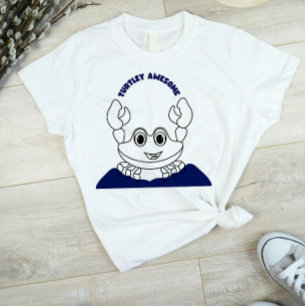 Turtley Awesome! Cute Turtle Design T-shirt