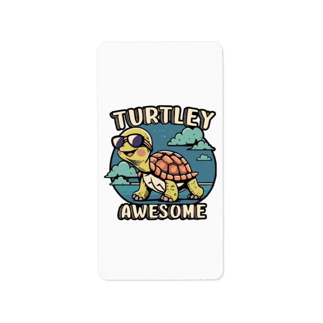 Turtley Awesome  Label (Front)
